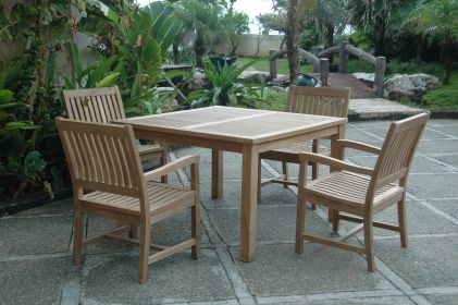 Windsor Rialto Armchair 5-Pieces Dining Set