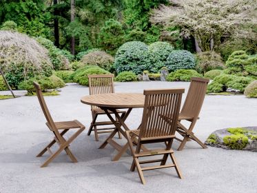 Classic Bahama 5-Pieces Folding Dining Set