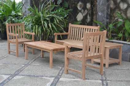 Classic 2-Seater 5-Pieces Conversation Set