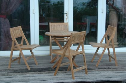 Windsor 5-pieces Round Bistro Set