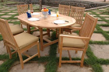 Bahama Wilshire 7-Pieces Extension Dining Set