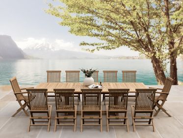 Valencia Classic 13-Pieces Dining Set