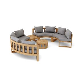 SET-811 Circular Modular Deep Seating Set