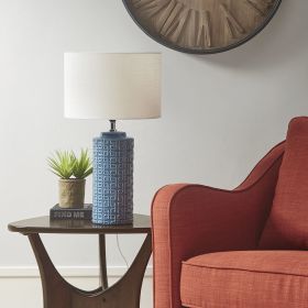 Geometric Ceramic Table Lamp