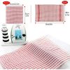 Kitchen Dish Towels, 16 Inch x 25 Inch Bulk Cotton Kitchen Towels and Dishcloths Set, 12 Pack Dish Cloths for Washing Dishes Dish Rags for Drying Dish