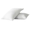 Pillow Cases Standard Size, Soft White Pillow Cases Set of 2, Pillowcases Standard, Premium Soft Linen Pillow Case with Envelope Enclosure 20"x27"