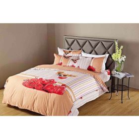 Duvet Cover Sheets Set, Cutie Pie (Option: Queen)