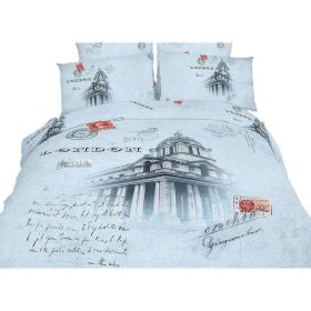 Duvet Cover Sheets Set, London (Option: King)