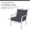 45" x 24" Rectangle Outdoor 2-Piece Deep Seat Cushion