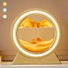 3D Hourglass LED Lamp 360° Moving Sand Art Table Lamp Sandscapes Quicksand Night Light Living Room Accessories Home Decor Gifts