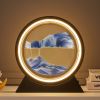 3D Hourglass LED Lamp 360° Moving Sand Art Table Lamp Sandscapes Quicksand Night Light Living Room Accessories Home Decor Gifts