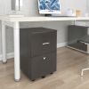 File cabinet with two drawers with lock,Hanging File Folders A4 or Letter Size, Small Rolling File Cabinet Printer Stand office storage cabinet Office