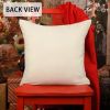 Christmas Pillow Covers, 4PCS Winter Holiday Decorations Xmas Rustic Throw Pillowcase