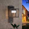 Inowel Outdoor Motion Sensor Wall Light - 650lm GX53 LED Bulb - Modern Wall Sconce - Waterproof