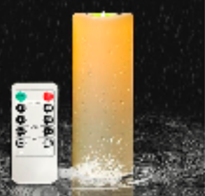 Flameless Candles,LED Battery Operated Candles Set Of 9 Waterproof Outdoor Indoor Candles With 10-Key Remote And Cycling 24 Hours Timer Ivory (Option: 1pack)